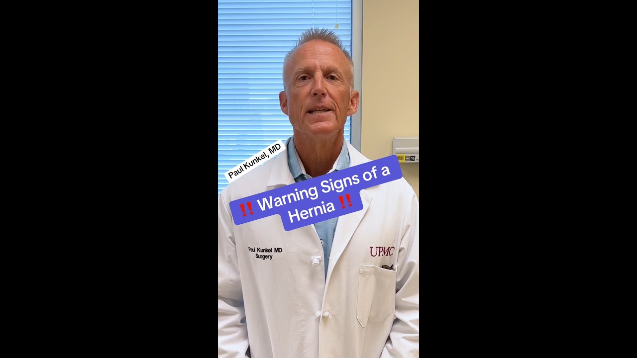 Warning Signs of a Hernia