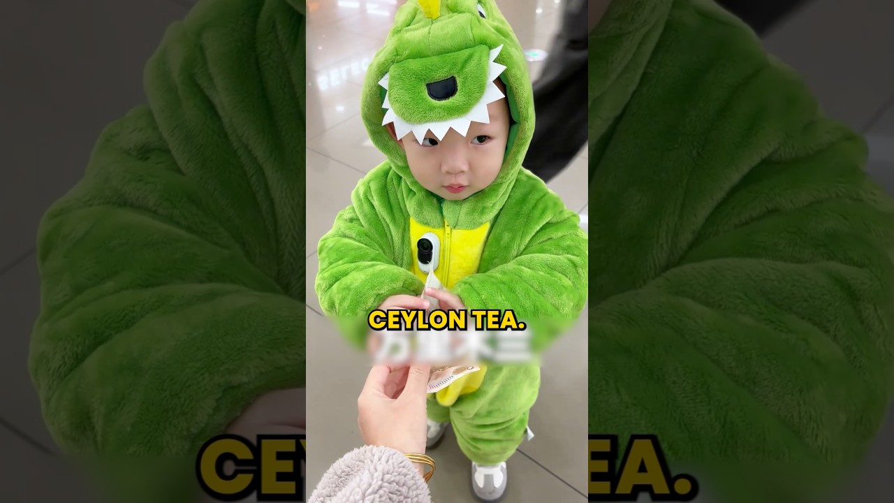Cutest Ceylon Tea Mission Ever—And He Pulled It Off! 🫖🥹🛒