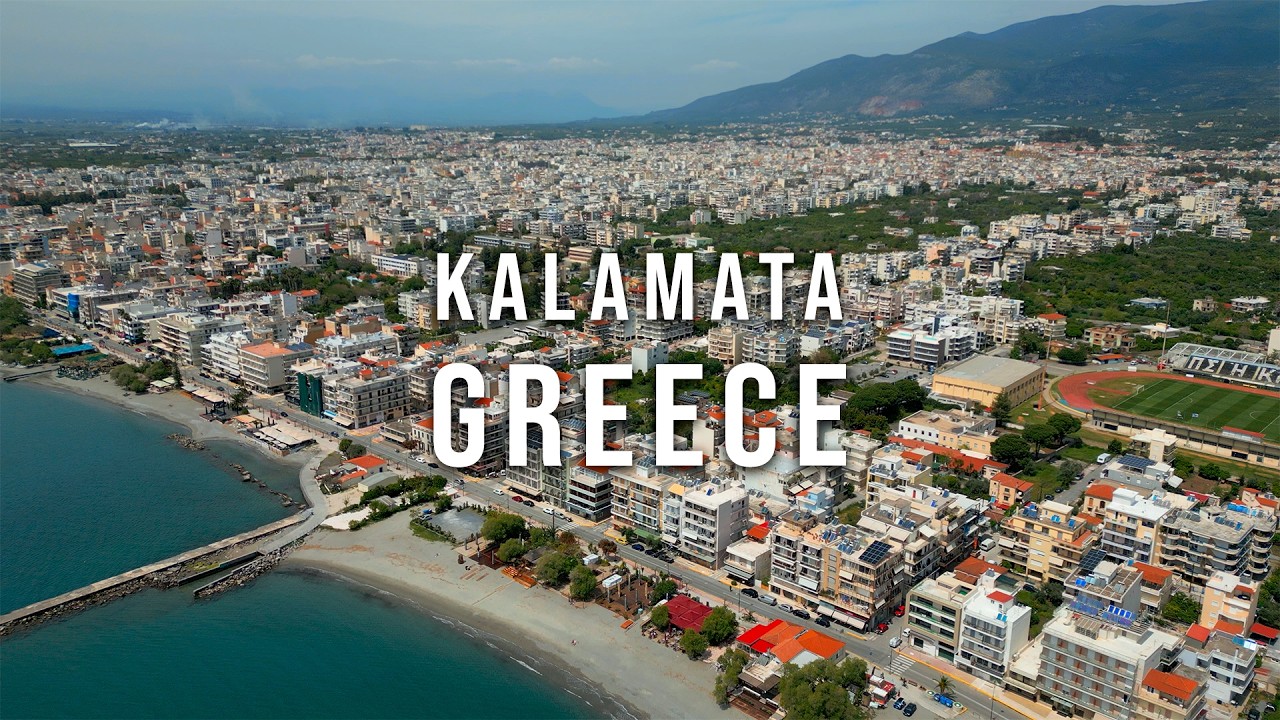 Kalamata Greece 🇬🇷 | Best Places to Visit in 3 Minutes [4K]