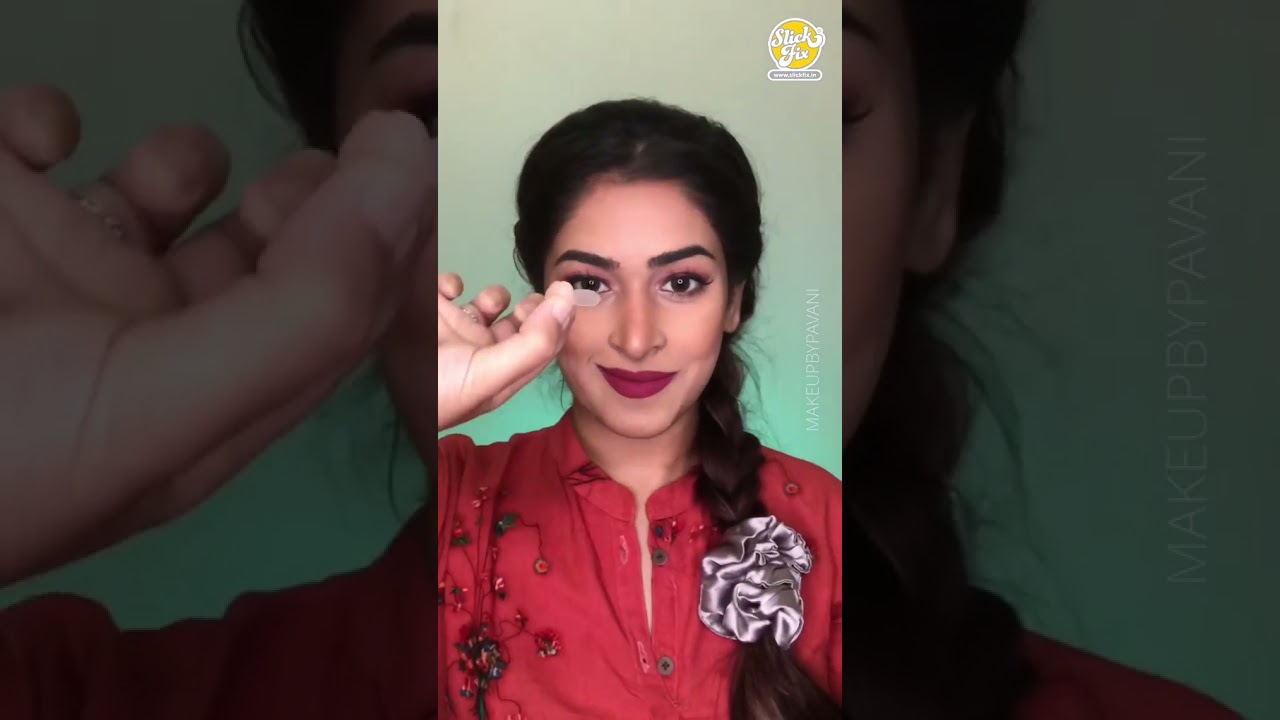 FASHION HACK WITH EARLOBE TAPE