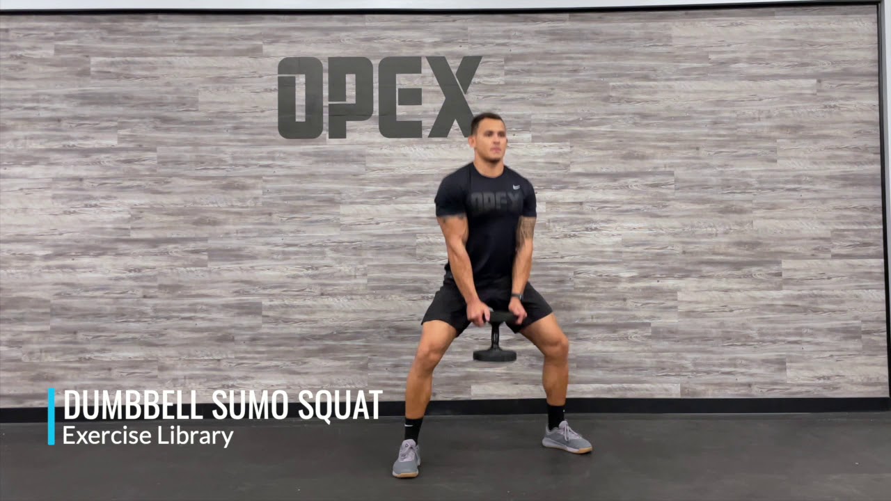 Dumbbell Sumo Squat
