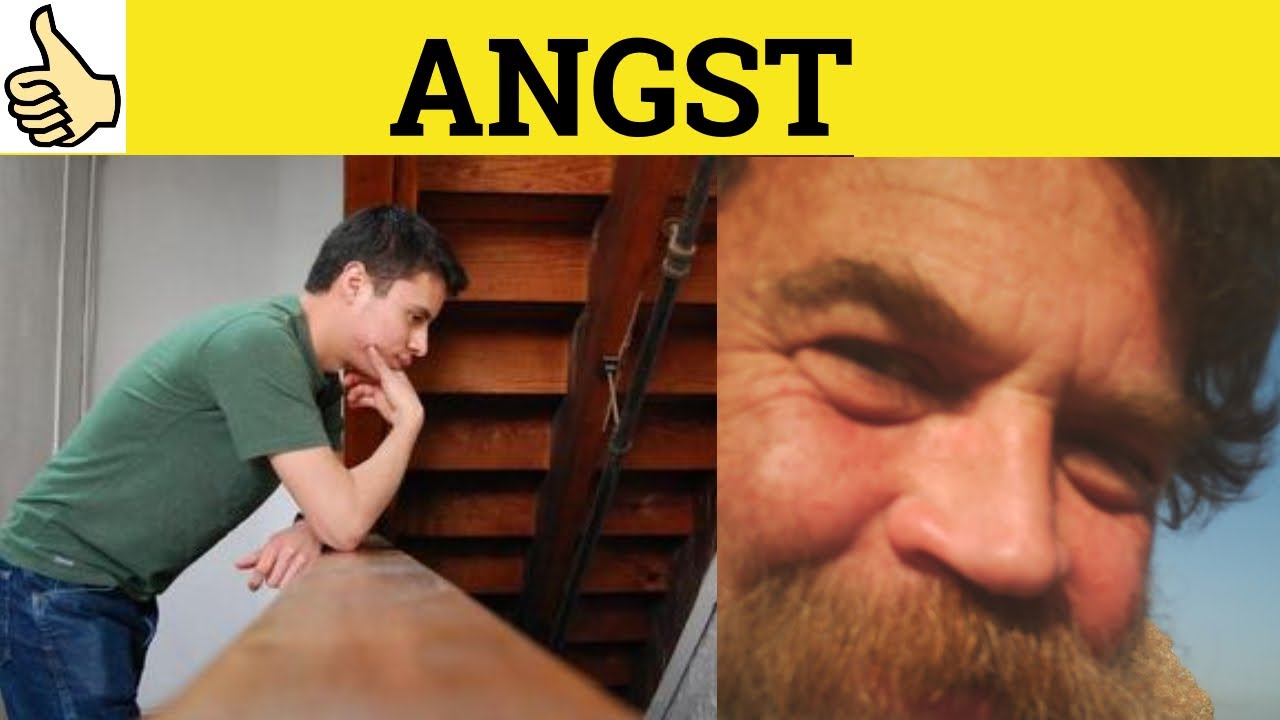 🔵 Angst Angsty - Angst Meaning - Angsty Examples - Angst Definition - C2 Vocabulary