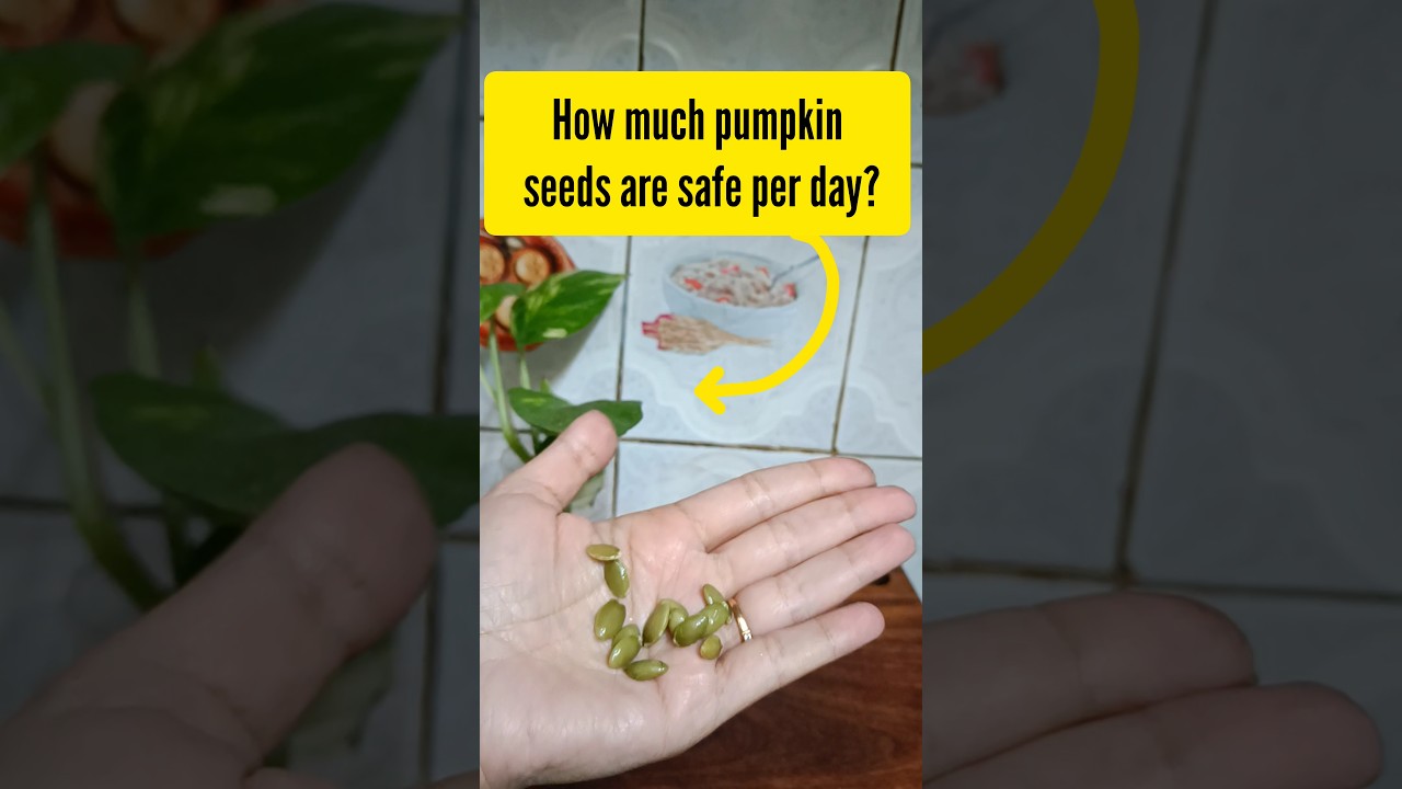 Surprising Truth: Pumpkin Seed Daily Intake Revealed #shortsfeed