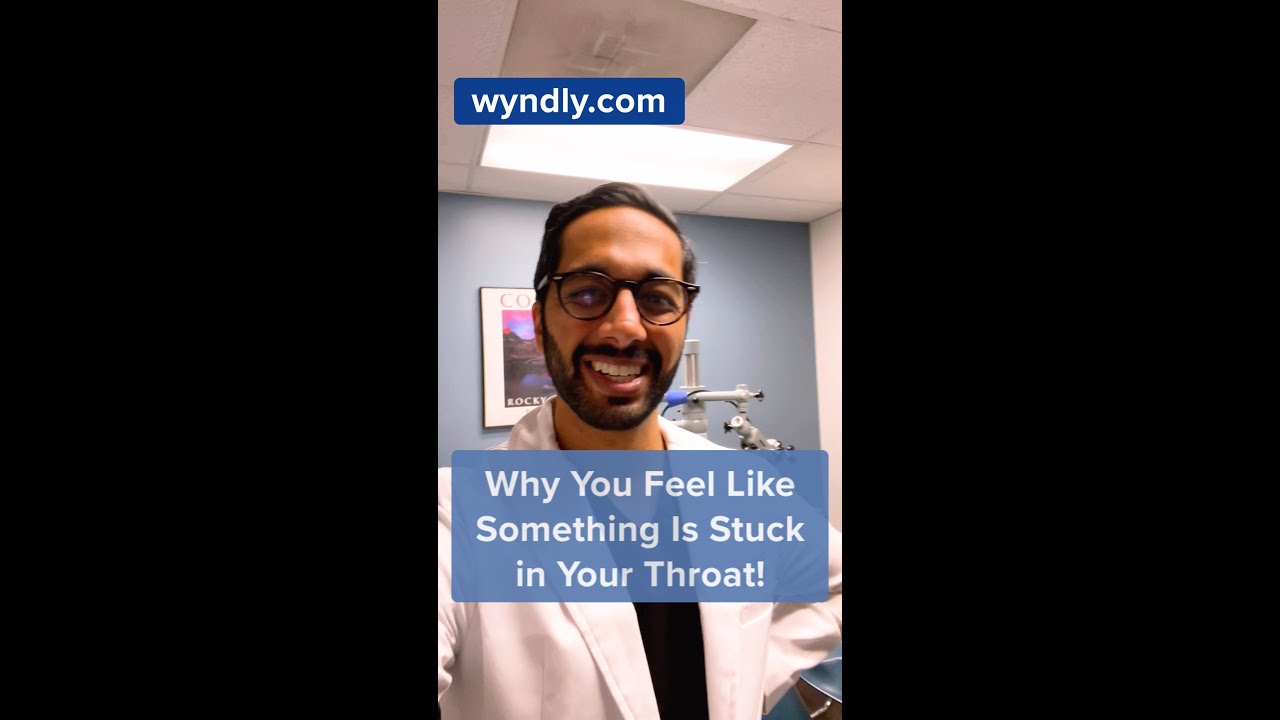 Have a LUMP in Your Throat When Swallowing? #shorts