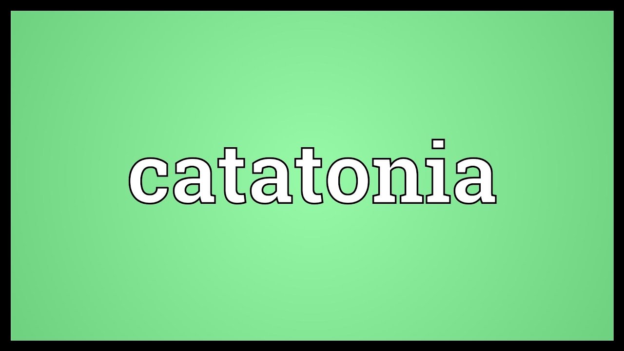 Catatonia Meaning
