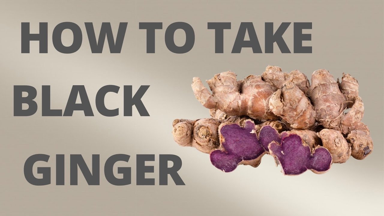 How to Take BLACK GINGER for Best Flavor & Maximum Potency