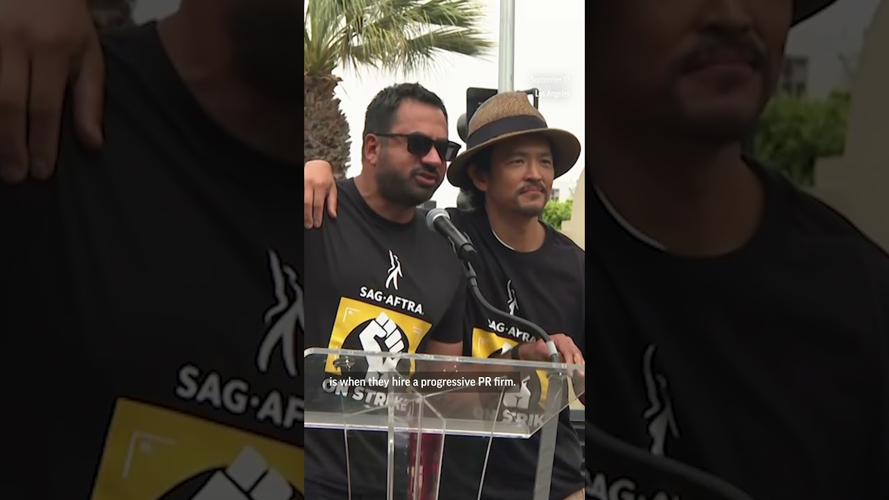 John Cho and Kal Penn call out studio execs at actors strike
