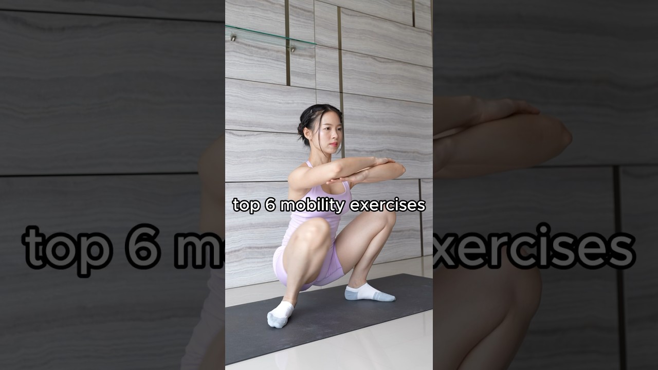 📌 TOP 6 MOBILITY EXERCISES ▸ Improve your Range of Motion🏋️
