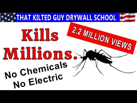 MOSQUITO CONTROL THAT WORKS, #1 Best Method.  Original Inventor of this YouTube idea