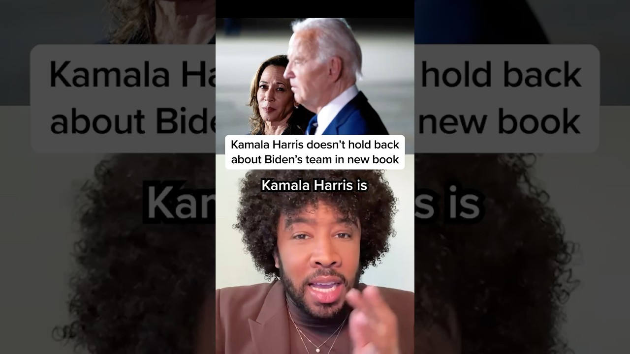 Kamala Harris doesn't hold back about Biden's team in new book