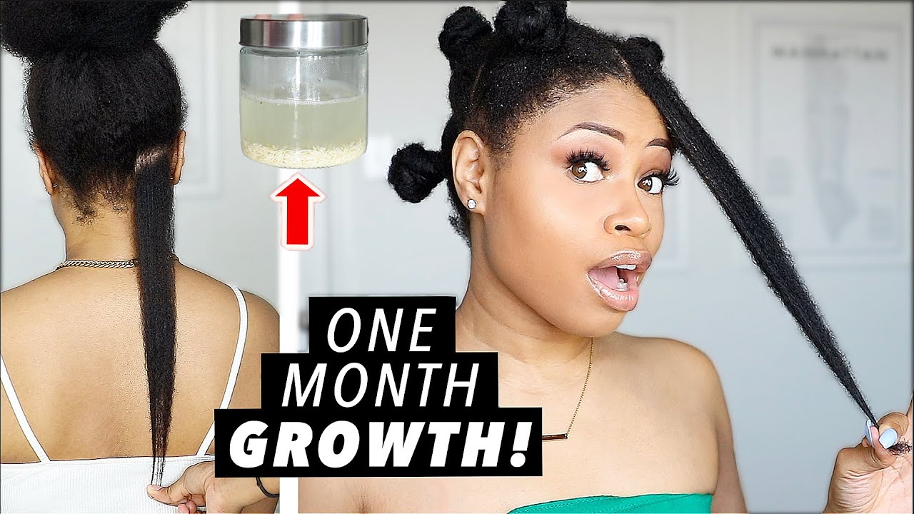 RICE WATER for EXTREME Hair Growth?! ➟ (honest review & measurements)