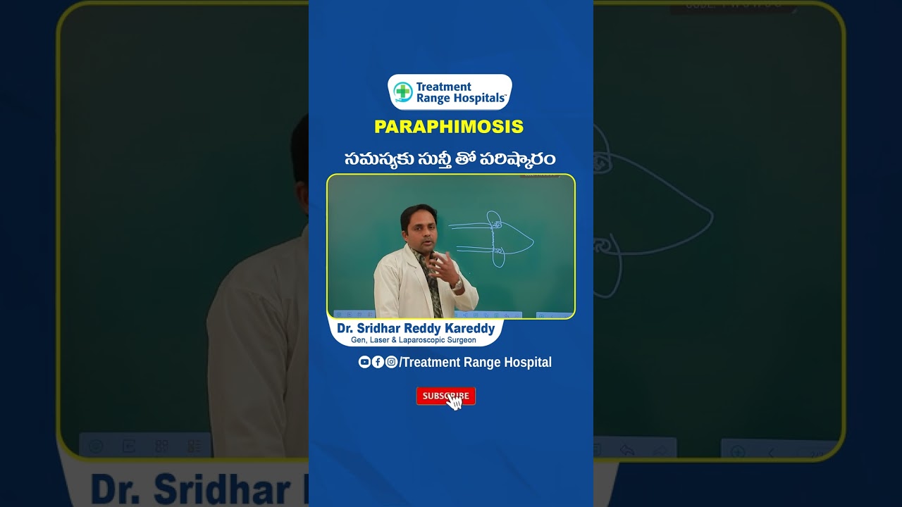 Best Treatment for #Paraphimosis | KSR Stapler #Circumcision | Treatment Range Hospital | #shorts