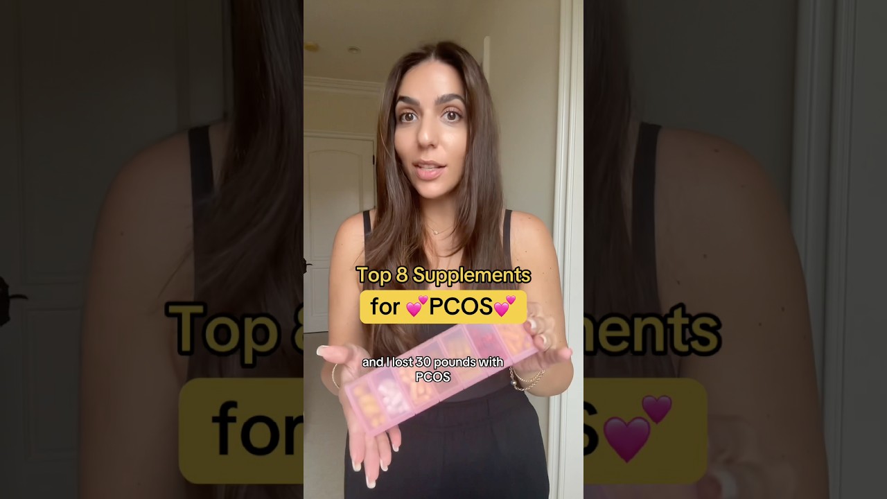 Top 8 Supplements for PCOS! #pcos