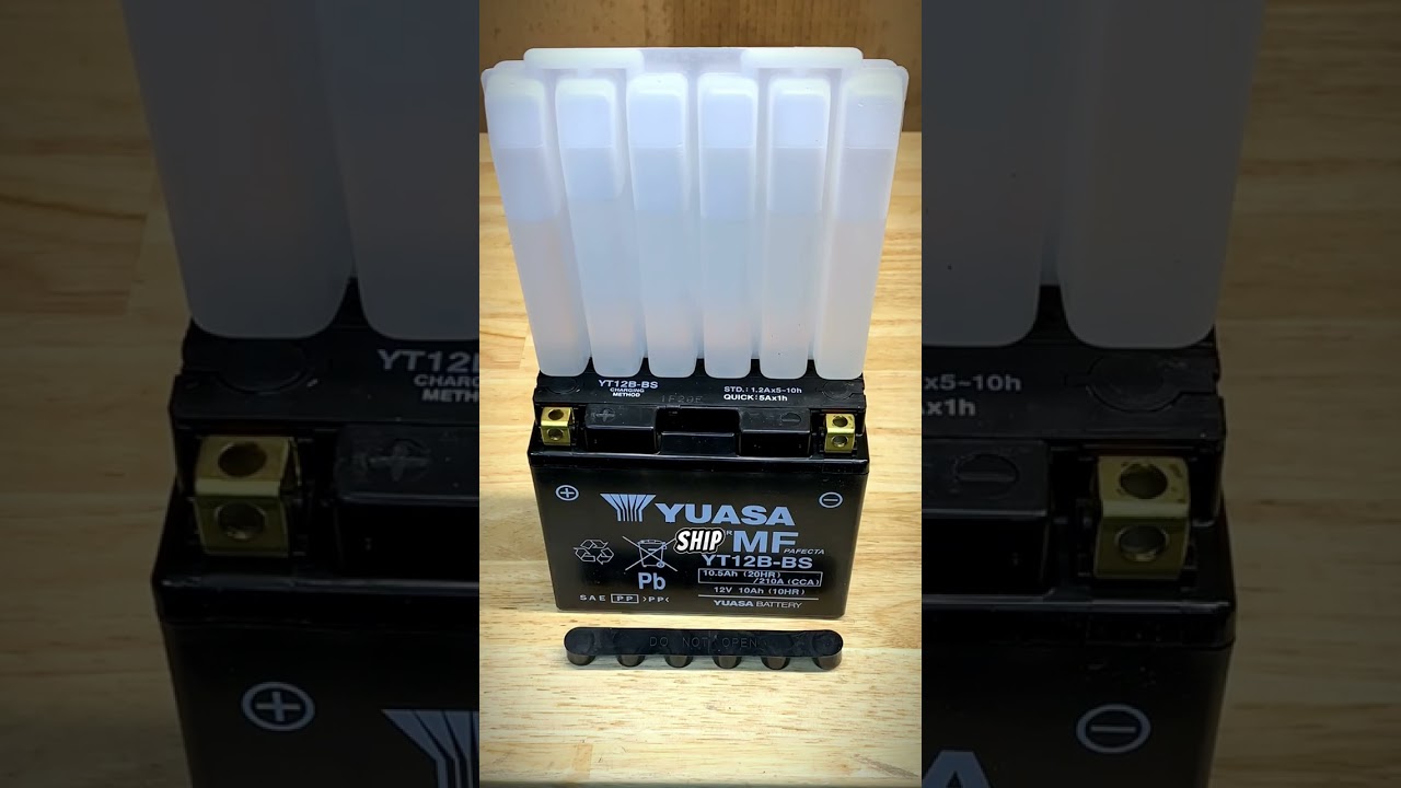 Why these are the best kinds of motorcycle batteries (Lithium is great but a topic for another day)