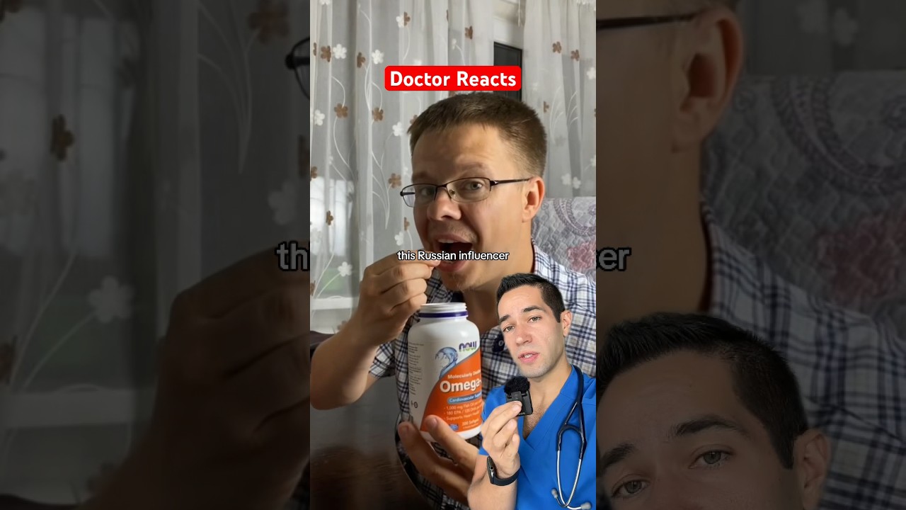 Influencer exposed fish oil supplements?! 😭🤦♂️