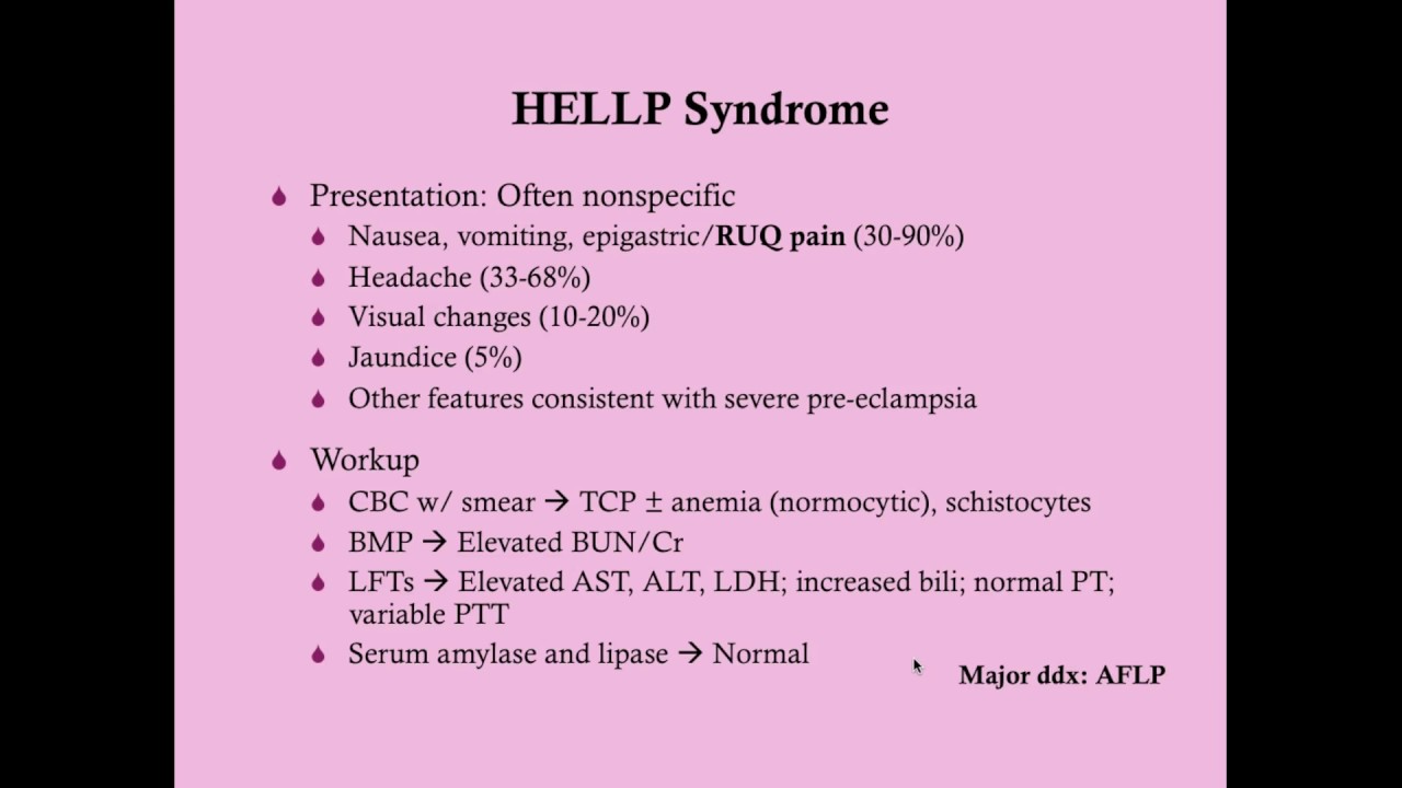 HELLP Syndrome - CRASH! Medical Review Series