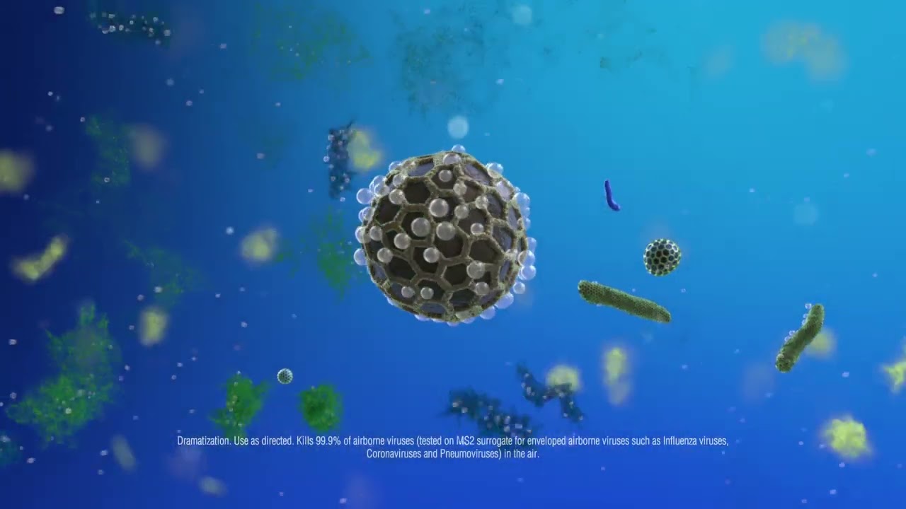 Lysol Air Sanitizer | Kills 99.9% of Airborne Viruses and Bacteria