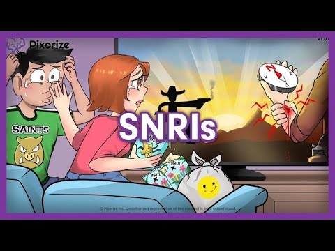 SNRI Antidepressant Mnemonic Review for NCLEX | How SNRIs Work, Nursing Pharmacology