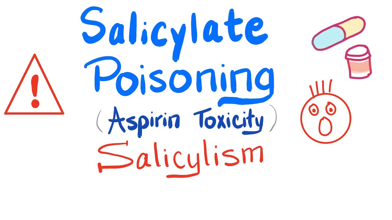 Aspirin Pharmacology- Salicylism (Salicylate poisoning) - Toxicology - Emergency Medicine
