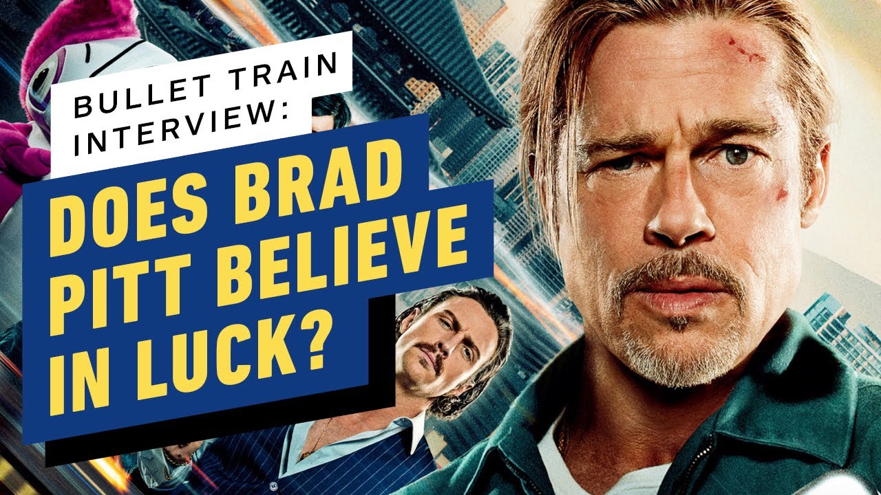 Does Brad Pitt and the Cast of Bullet Train Believe in Luck?