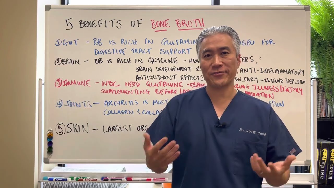 5 Benefits of BONE BROTH🦴🍗🥩-Gut, Brain, Immune, Joint and Skin