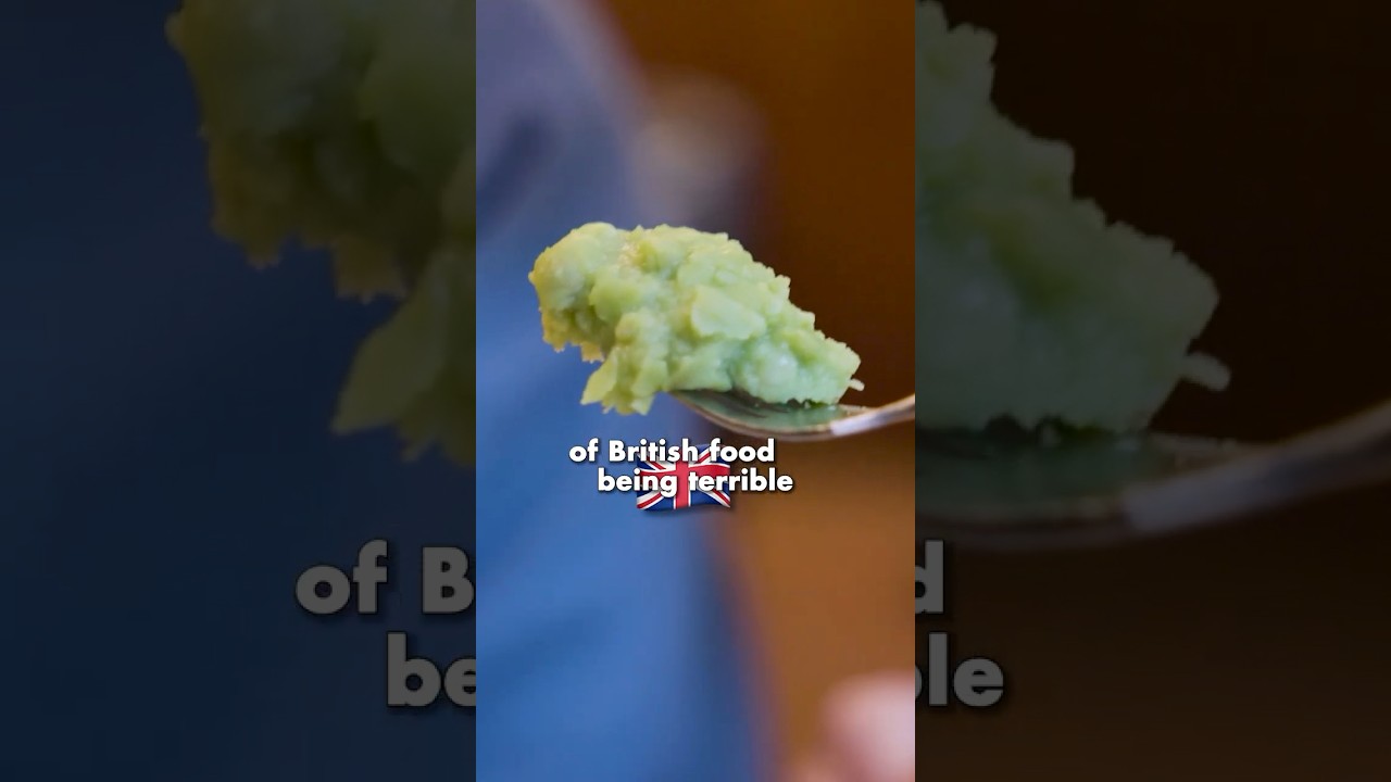 Two Brits try traditional Mushy Peas!