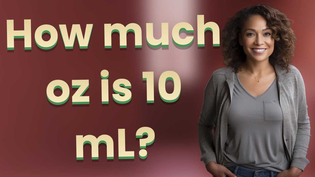 How much oz is 10 mL?