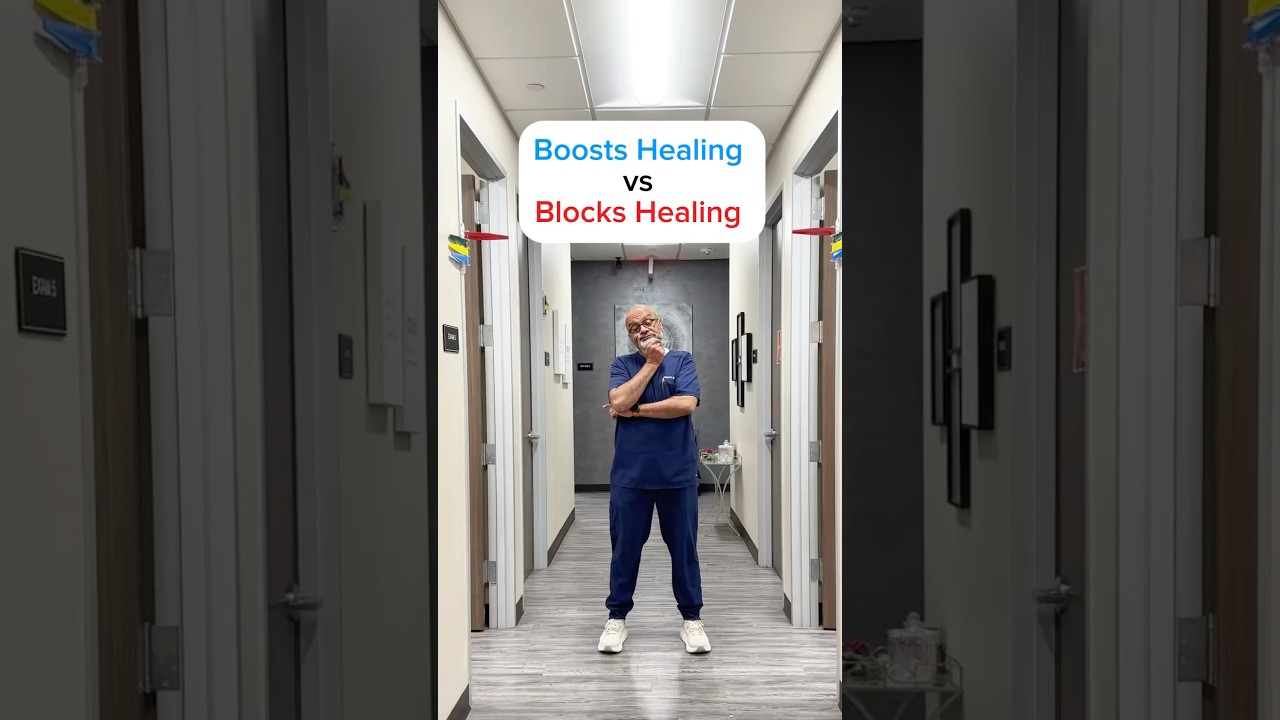 Boosts Healing vs. Blocks Healing 🩹🩸With Wound Care Specialist Dr. Abdul Moosa
