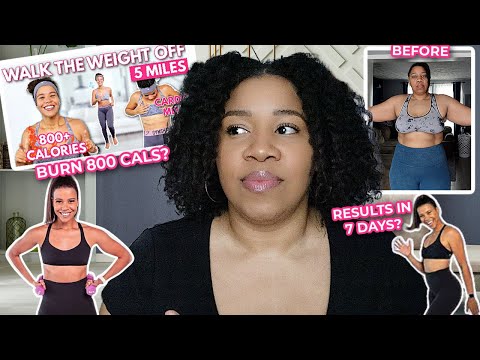 I Tried the 7 Day GROWWITHJO Challenge - WALK 5 Miles & BURN 800+ Calories? Here Are My Thoughts...