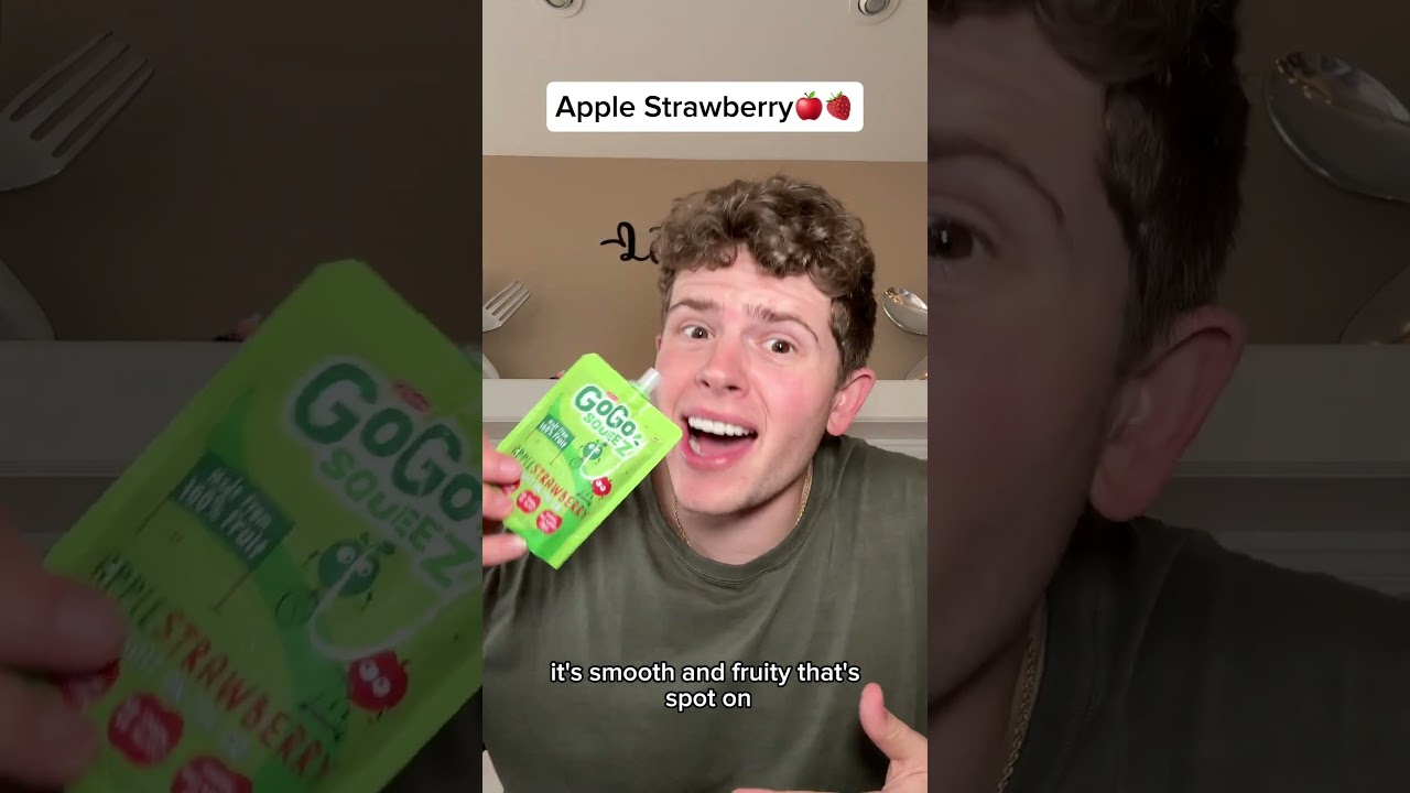 Eating and Rating Every GoGo squeeZ® Flavor For The Day!