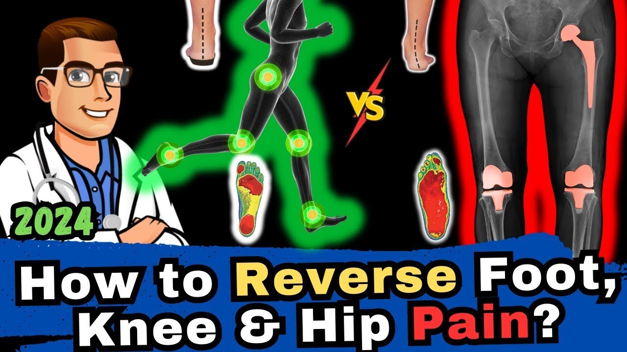 How To Reverse Foot, Knee & Hip Pain with Orthotics & Insoles FAST