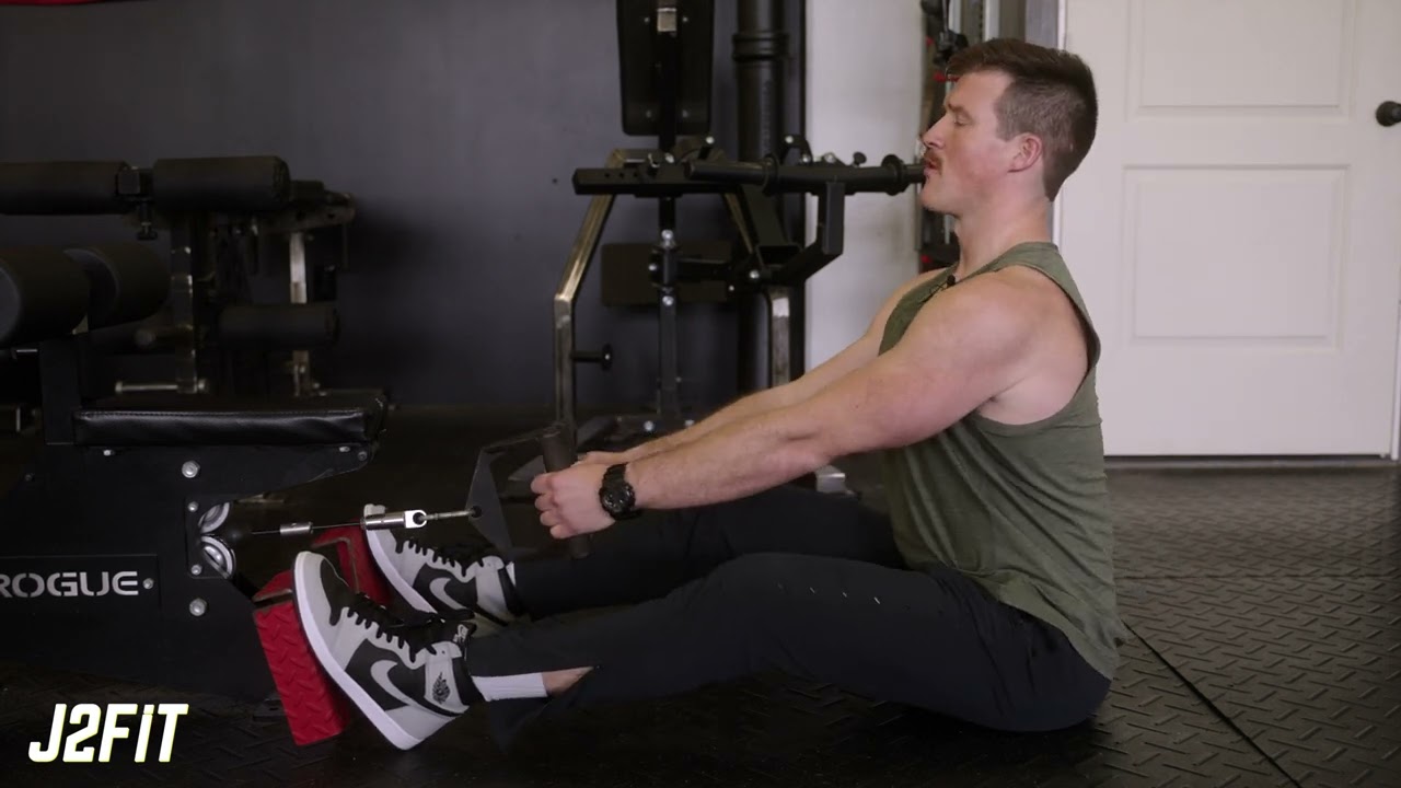Unlock Your Back Strength: Master The Seated Cable Row Technique | J2FIT