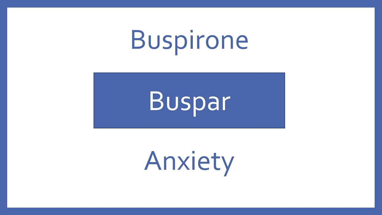 Buspirone Pronunciation - Generic Name, Brand Name, Indication (Top 200 Drugs) PTCB PTCE NCLEX Test