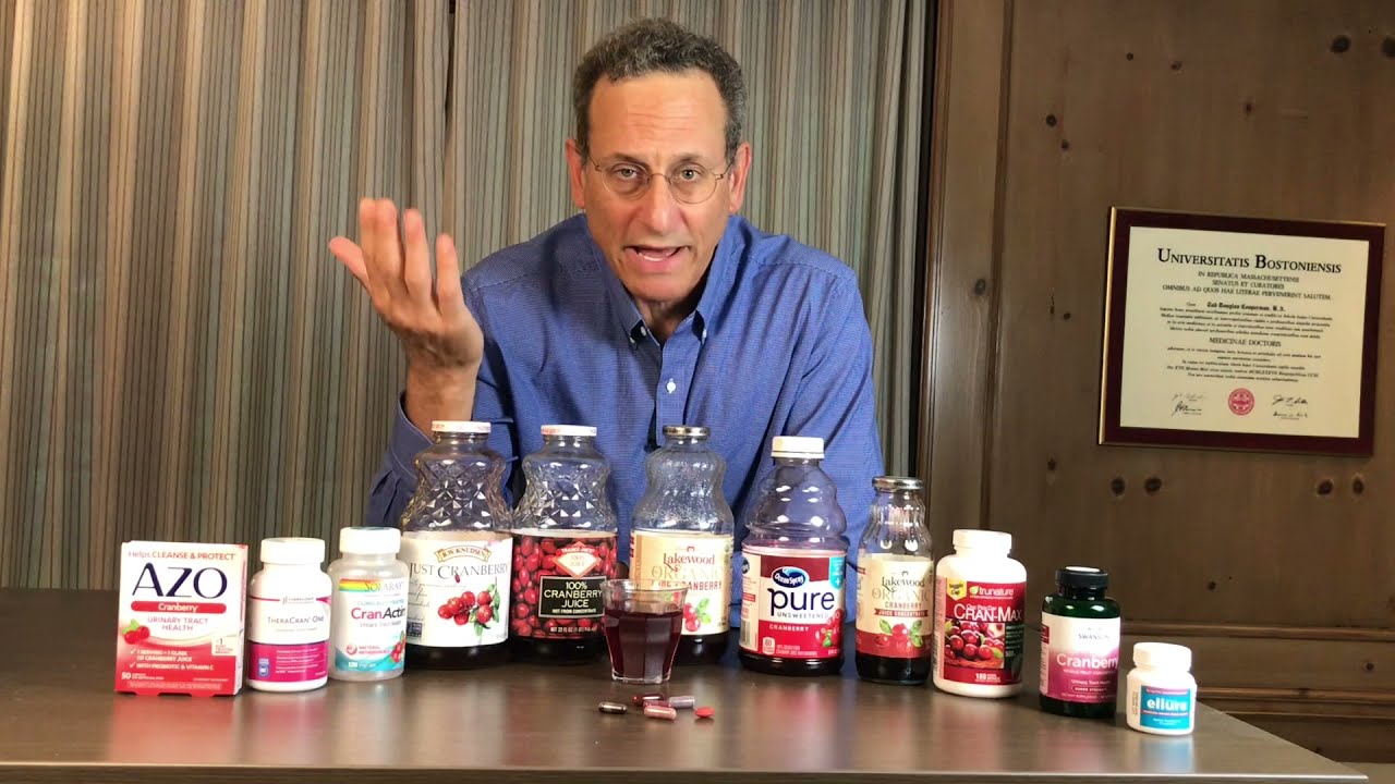 How to Choose the Best Cranberry Juice or Supplement for UTIs - Dr. Tod Cooperman - ConsumerLab.com