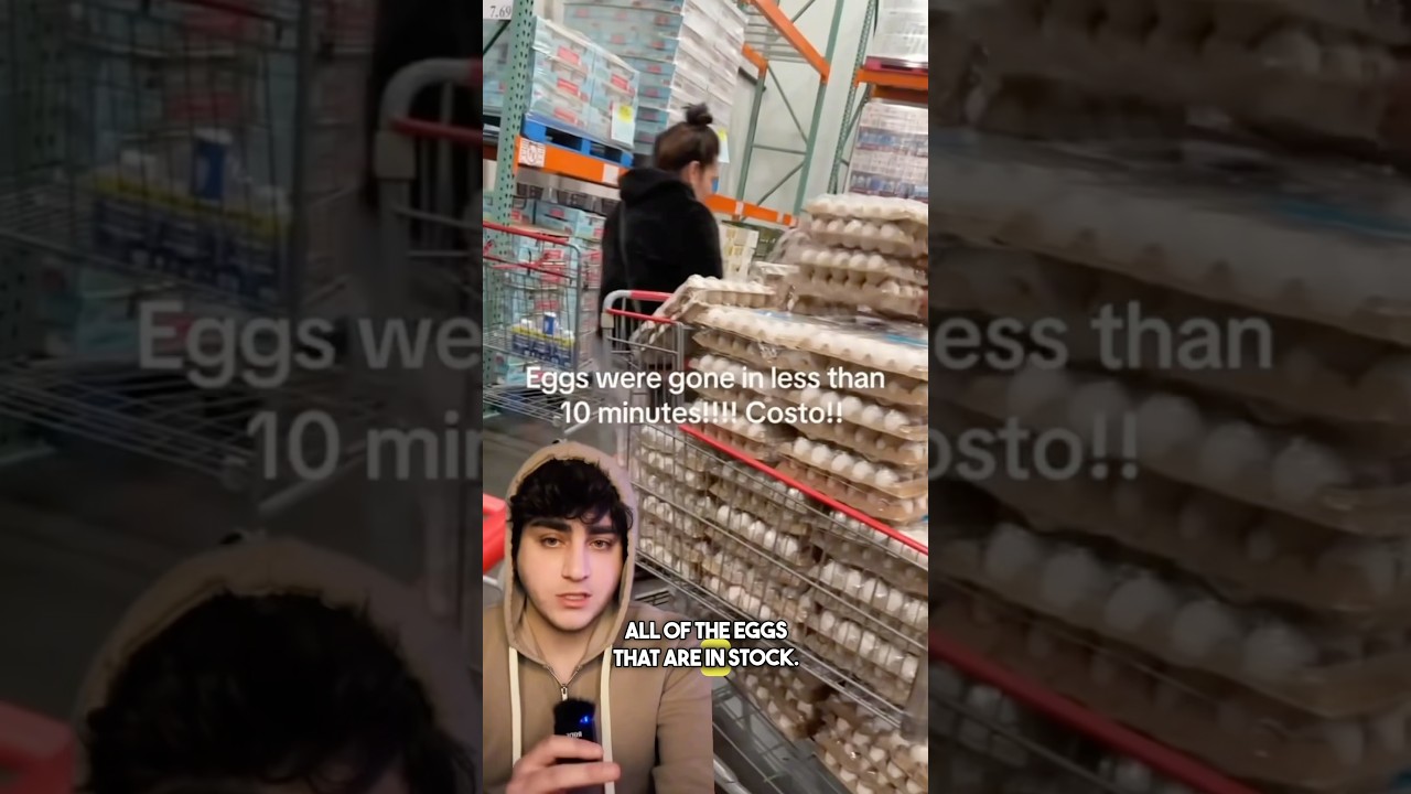Egg Crisis At Costco 😳