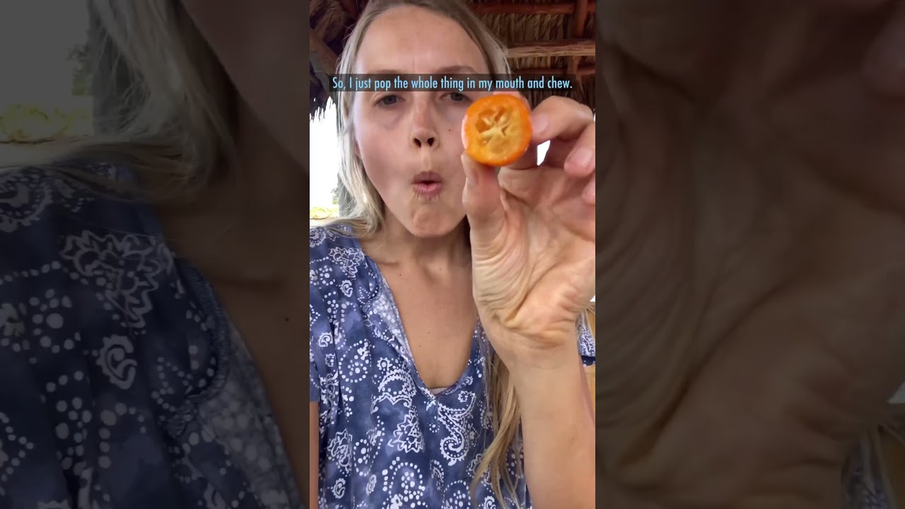 Have you tried kumquat? 🧡