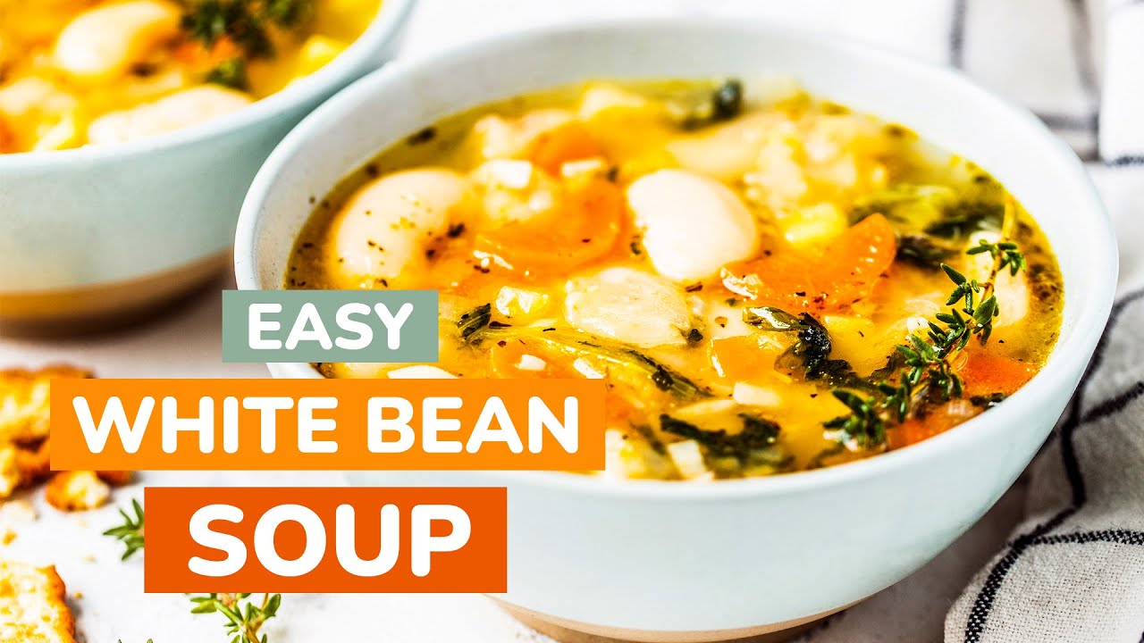 The Easiest White Bean and Kale Soup Recipe | Cozy One-Pot Dinner Idea