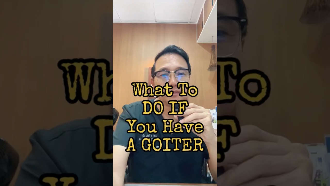 How To Approach a Goiter #goiter #thyroiddisease #docgerrytan #endocrinologist