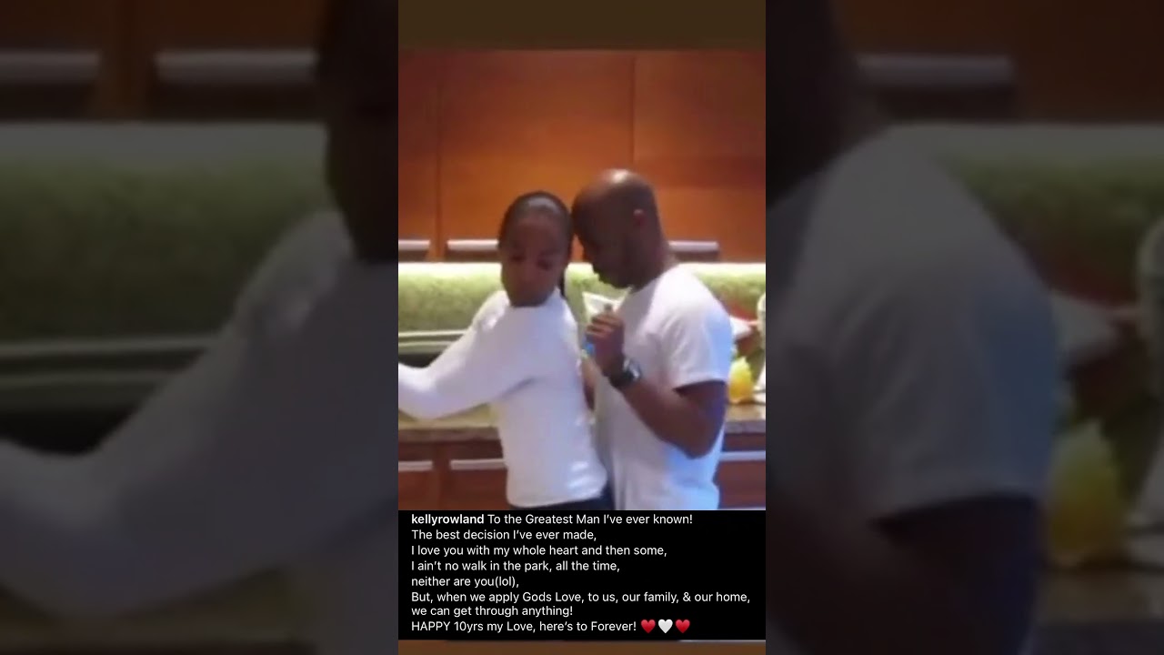 Kelly Rowland and husband Tim Weatherspoon Celebrates 10 Years of Marriage