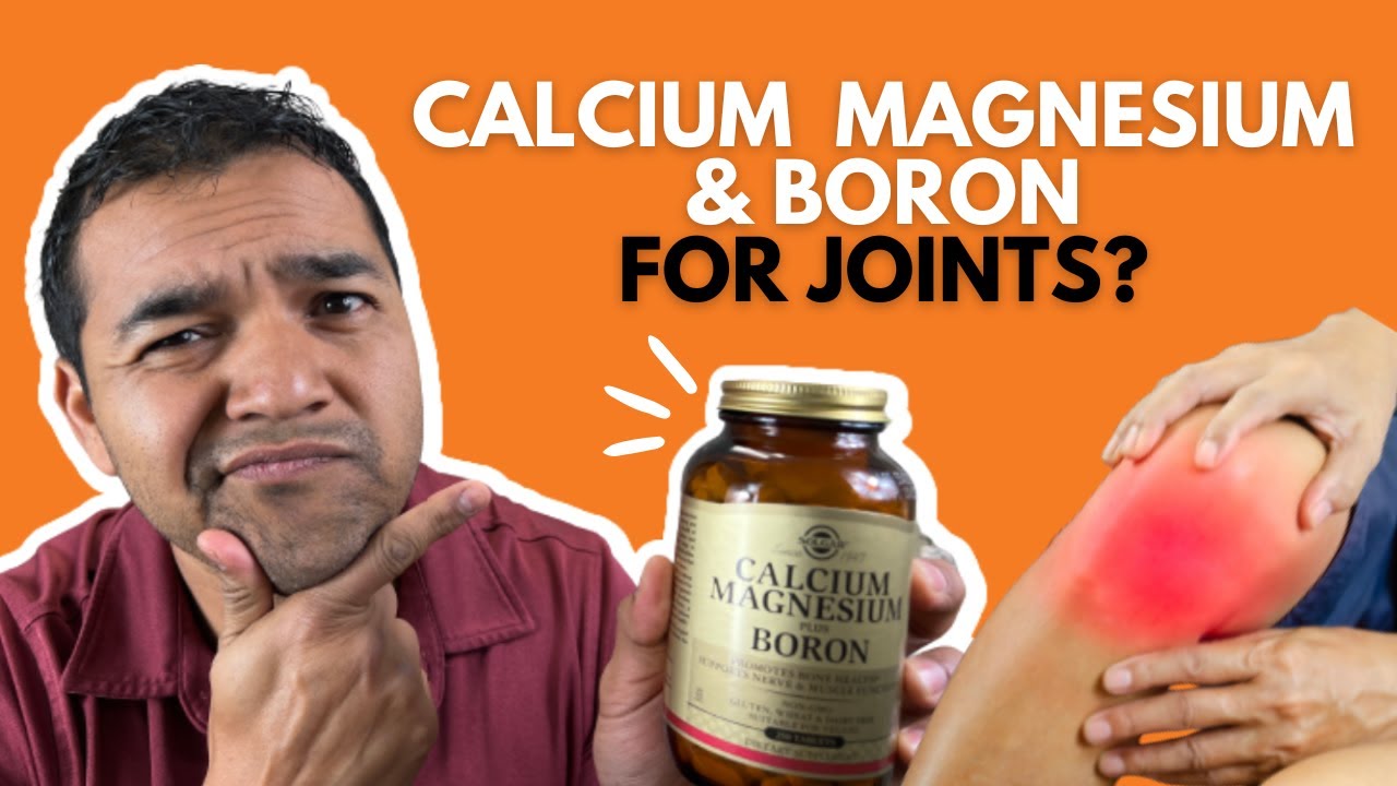 Calcium Magnesium & Boron By Solgar As A Joint Supplement | Honest Physical Therapist Review