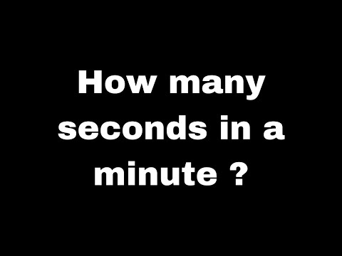 How many seconds in a minute ? | Quick Answers #065 | 秒 | सेकंड | секунды |