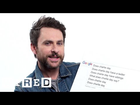 Charlie Day Answers the Web's Most Searched Questions | WIRED
