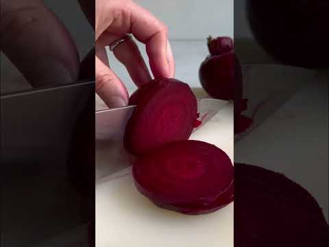 let’s make super easy pickled beets! #pickledbeets #pickledvegetables #asmr #danish