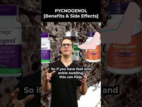 Pycnogenol Benefits [Dosage, Foot & Ankle Swelling, Side Effects