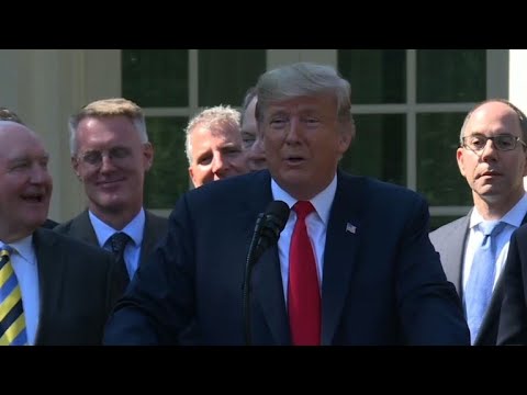 Teetotal Trump asks world to imagine him drunk