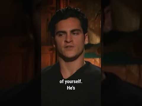 Young Joaquin Phoenix Acting Process #joaquinphoenix #acting #motivation
