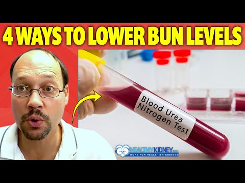 How To Lower BUN Levels in Blood Naturally | 4 Ways to Naturally Lower Your BUN Kidney Disease