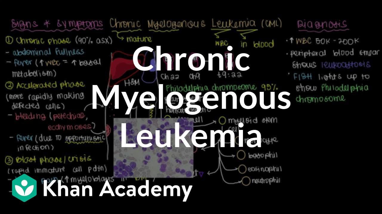 What is chronic myelogenous leukemia? | Hematologic System Diseases | NCLEX-RN | Khan Academy