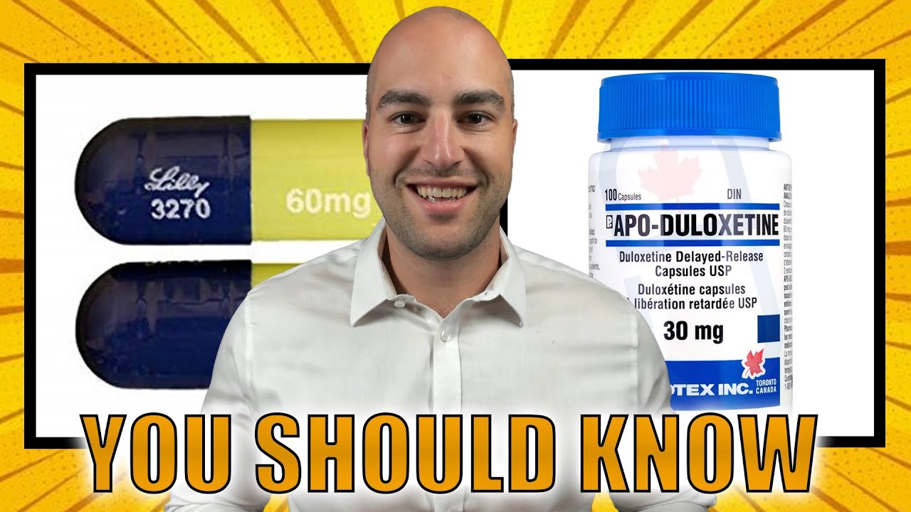 3 Things You Should Know Before Taking Duloxetine (Cymbalta)