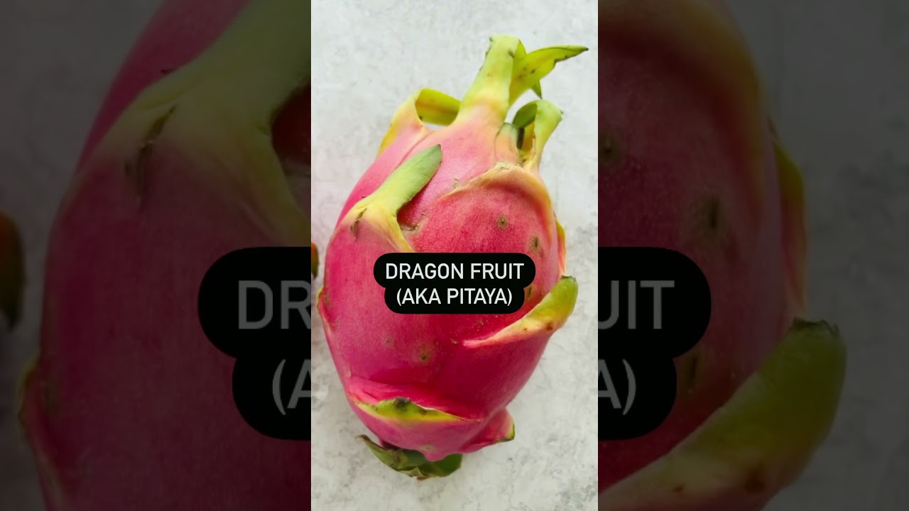 How to cut Dragon Fruit (Pitaya)